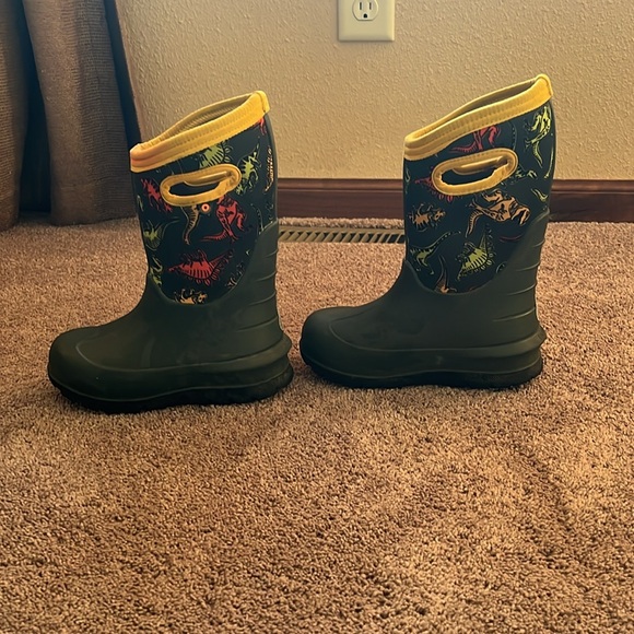 Toddler Bogs Boots Size 12C Dino Print - Picture 4 of 11